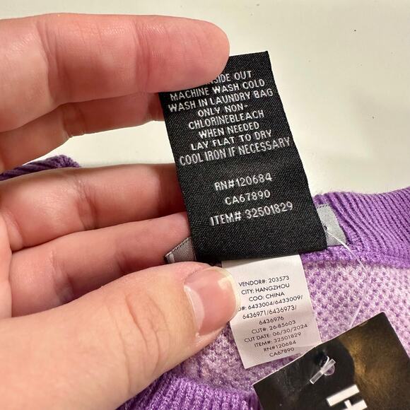 Sweet Society NWT Junior Small Pastel Ghosts & Jack-O-Lanterns Fair Isle Sweater - Picture 5 of 10